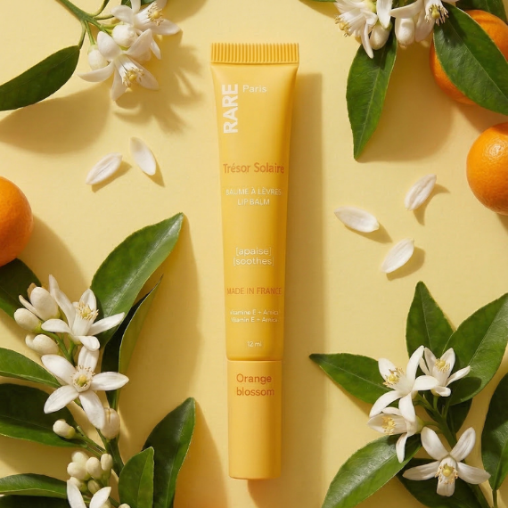 Trésor Solaire Soothing Lip Balm Orange Blossom Scent